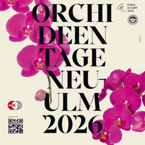Plakat 23. Neu-Ulmer Orchideentage