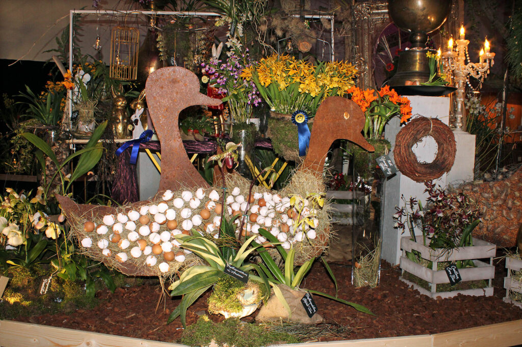 Schaustand Ungarische Orchideengesellschaft
